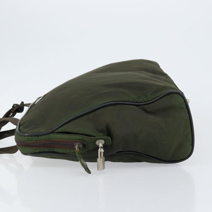 Prada Vintage Handbag Tessuto, KHAKI, NYLON, Handbag