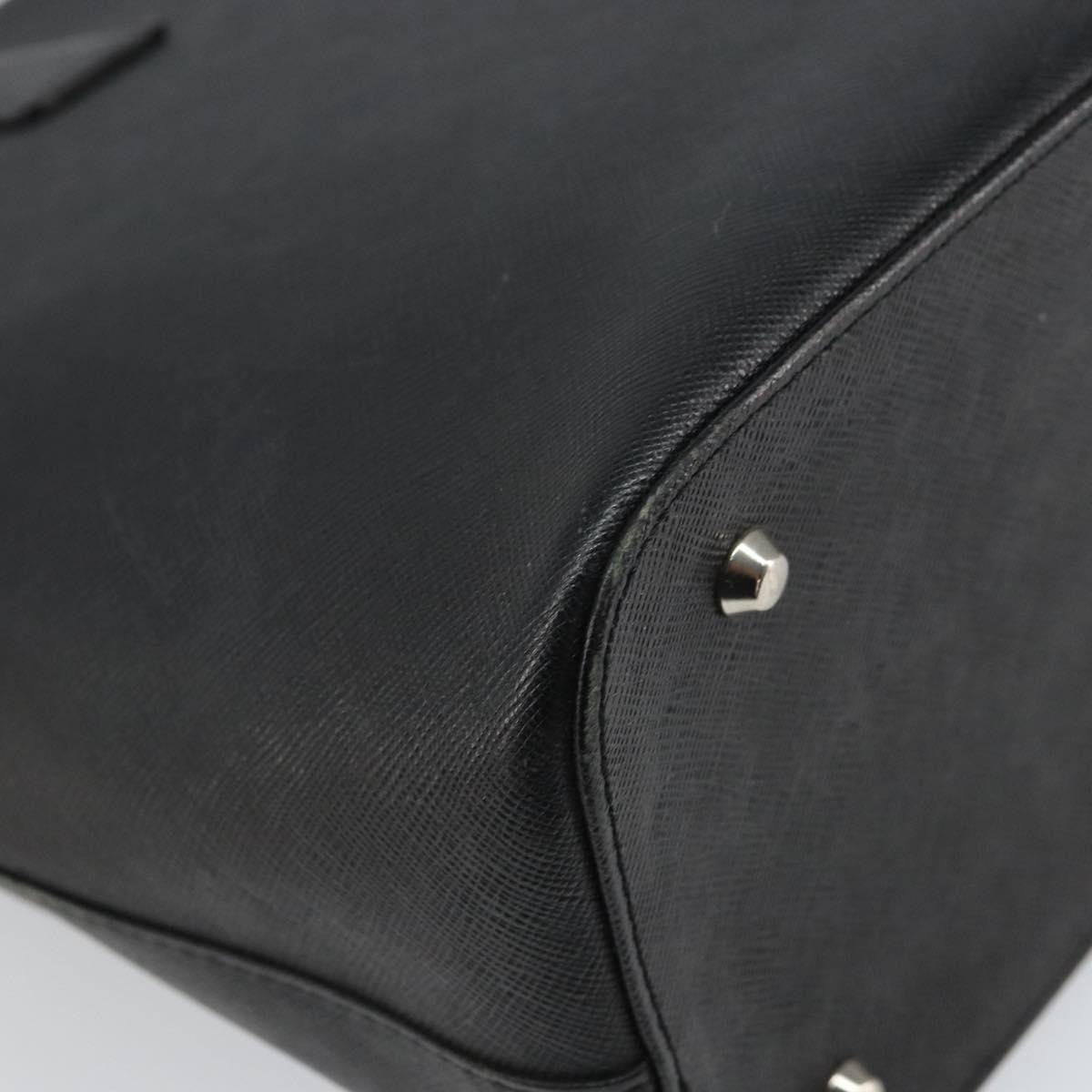 Burberry Vintage tote bag Leather, BLACK, LEATHER, Tote bag