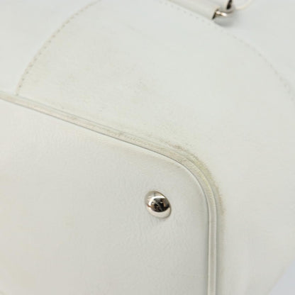 Salvatore Ferragamo Vala tote Leather, WHITE, LEATHER, Tote bag