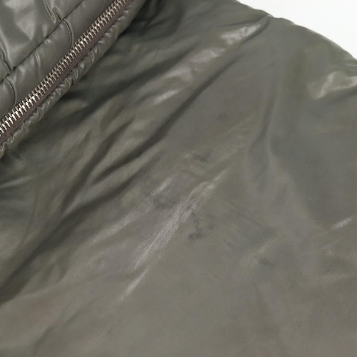 Chanel Coco Cocoon Messenger Bag Quilted Nylon, KHAKI, NYLON, Crossbody bag