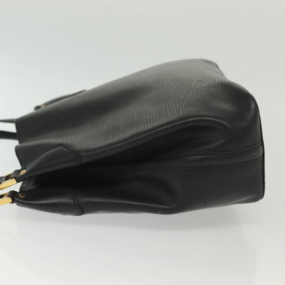 Louis Vuitton Mandara Handbag Epi Leather, BLACK, LEATHER, Shoulder bag
