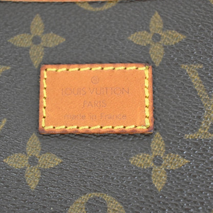 Louis Vuitton Saumur Handbag Monogram Canvas, Brown, Canvas, Shoulder Bag