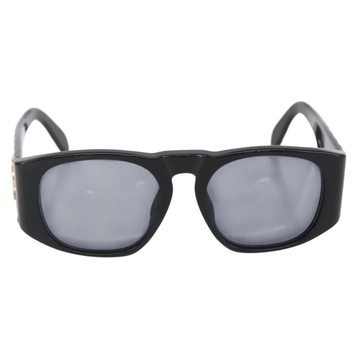 Chanel CC Logo Matelasse Sunglasses Eye Wear Plastic, Black, Plastic, Sunglasses