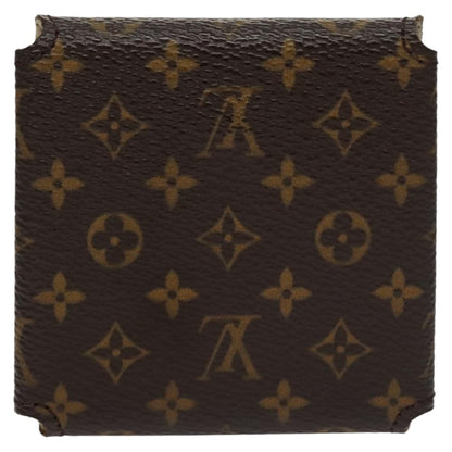 Louis Vuitton CASE JEWELRY BOX Canvas, BROWN, CANVAS, Wallets