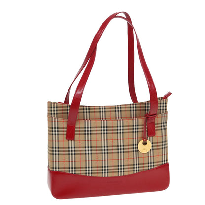 Burberry Nova Check Tote canvas check pattern, BEIGE, CANVAS, Tote bag