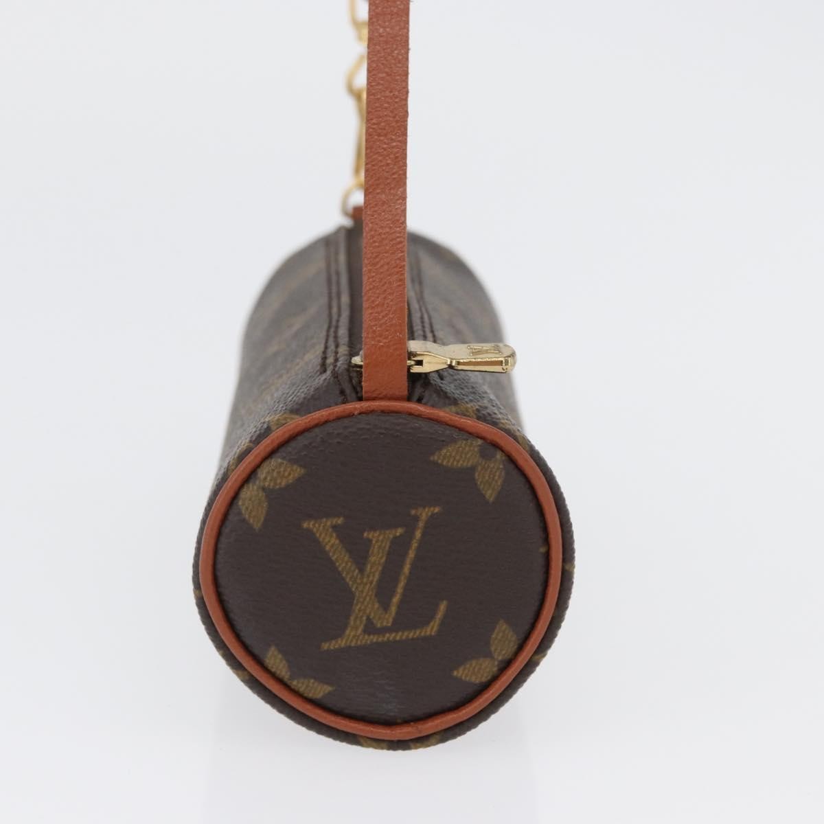 Louis Vuitton Papillon Pochette Monogram Canvas, BROWN, CANVAS, Clutche & pouche