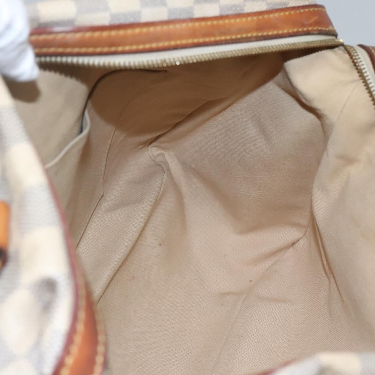 Louis Vuitton Stresa Handbag Damier, WHITE, CANVAS, Tote bag