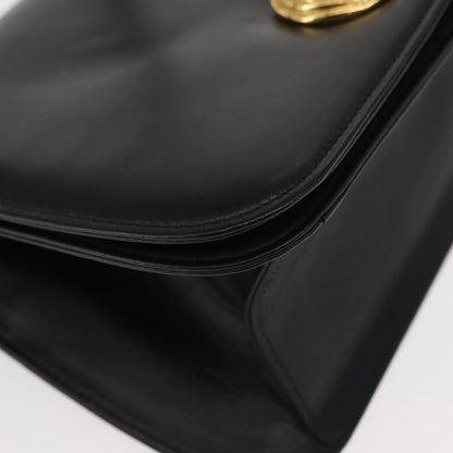 Givenchy Vintage Handbag Leather, BLACK, LEATHER, Handbag