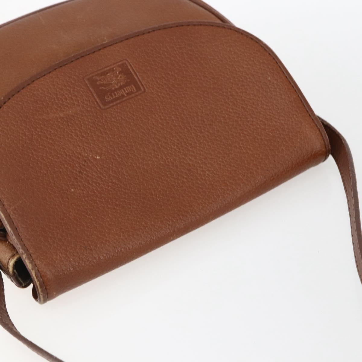 Burberry Vintage Shoulder Bag Leather, BROWN, LEATHER, Shoulder bag