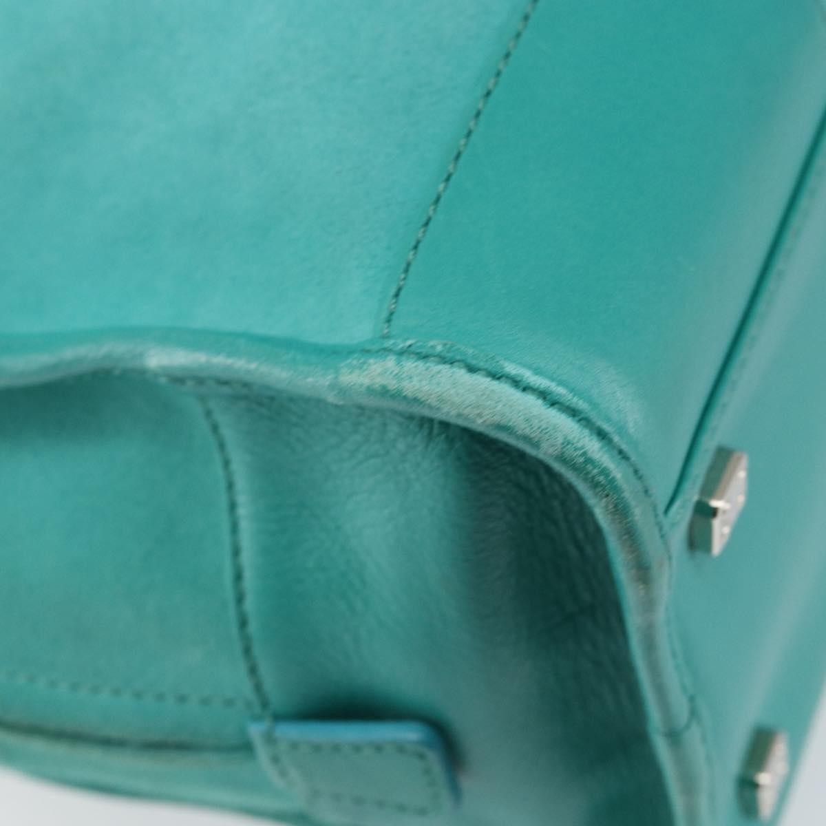 Loewe Amazona Bag Suede, TURQUOISE, SUEDE, Handbag