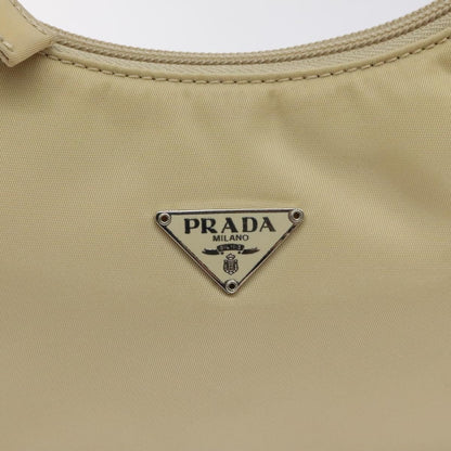 Prada Hobo Tessuto, Beige, Nylon, Handbag
