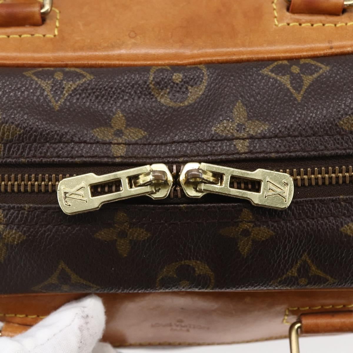 Louis Vuitton Deauville Handbag Monogram Canvas, BROWN, CANVAS, Handbag
