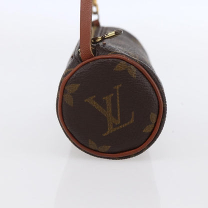 Louis Vuitton Papillon Pochette Monogram Canvas, BROWN, CANVAS, Clutche & pouche