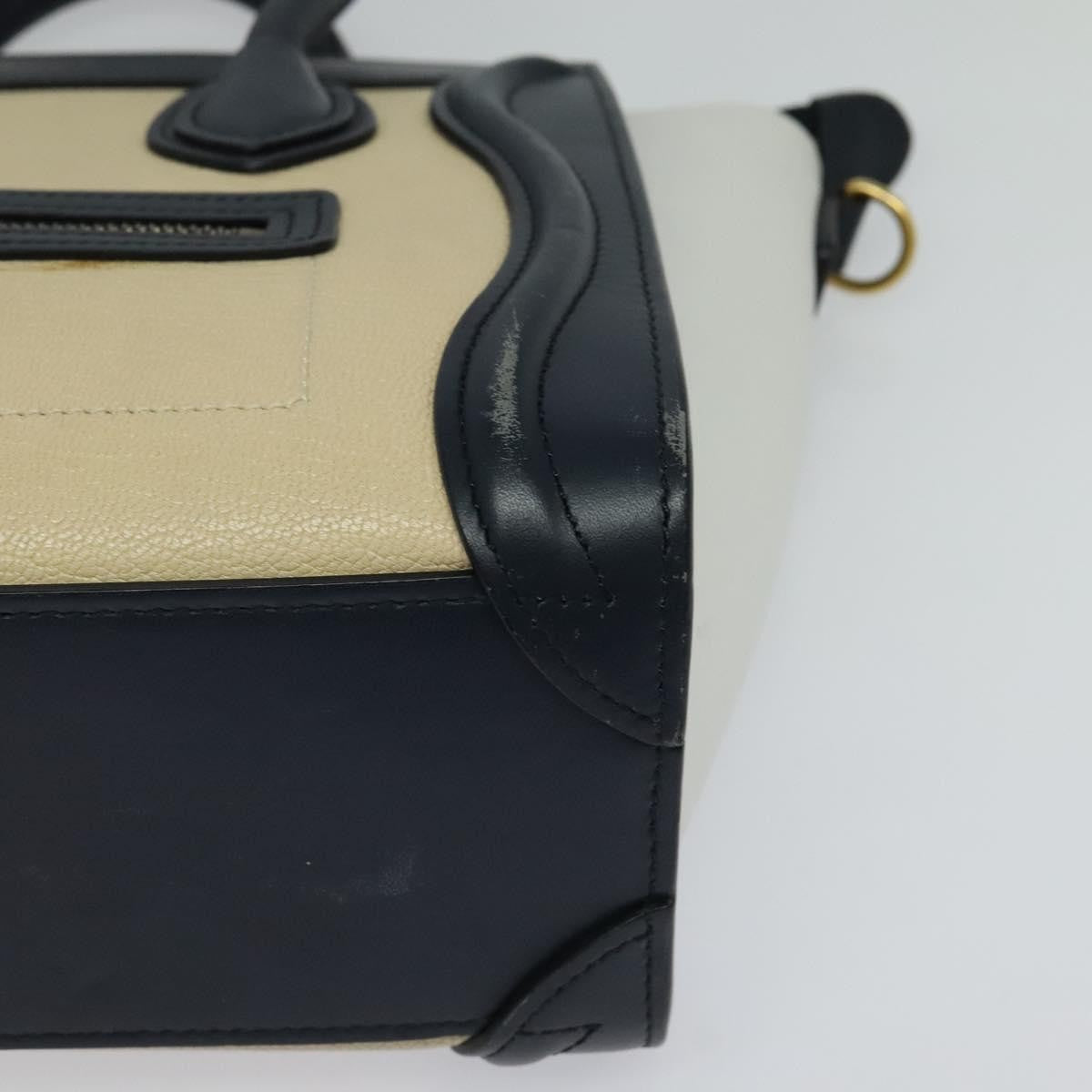 Celine Tricolor Luggage Bag Leather, MULTICOLOUR, LEATHER, Handbag
