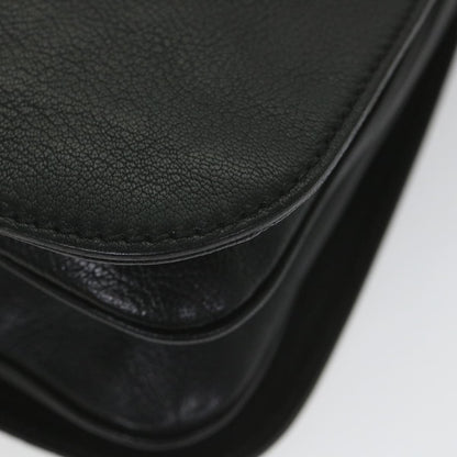 Gucci Blondie Flap Bag Leather, Black, Leather, Shoulder Bag