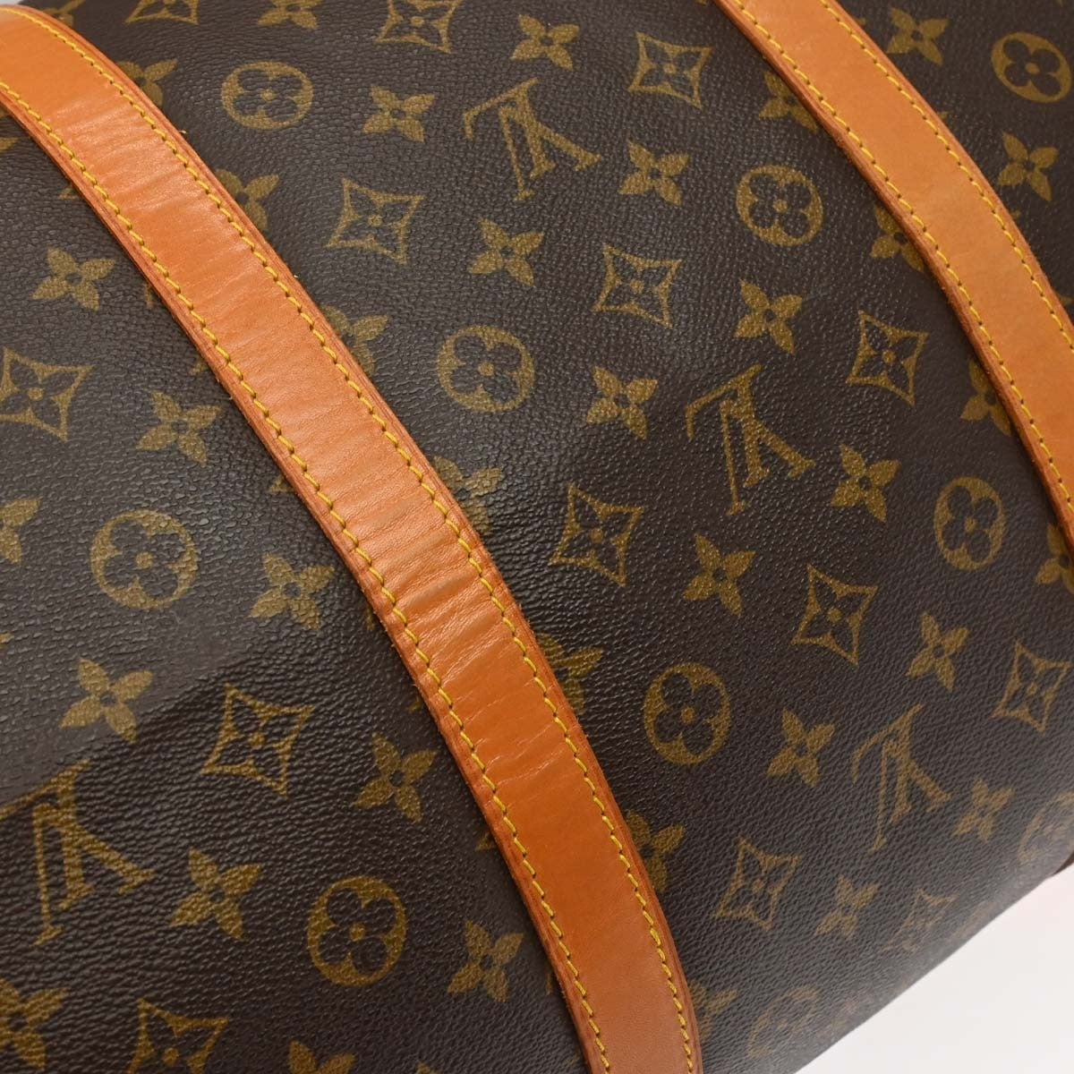 Louis Vuitton Keepall Bandouliere Bag Monogram Canvas, Brown, Canvas, Travel Bag