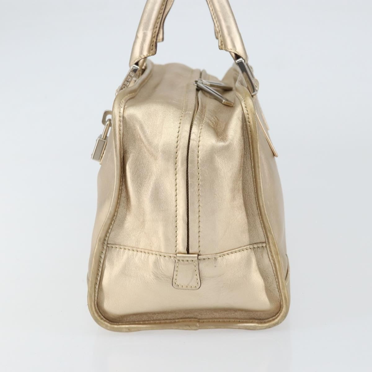 Loewe Amazona Bag Leather, GOLD, LEATHER, Handbag