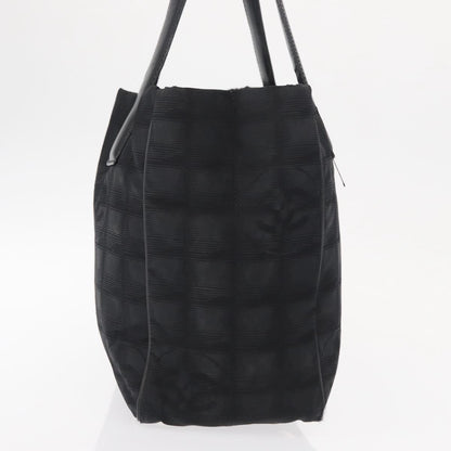 Chanel Travel Line Tote Nylon, BLACK, NYLON, Tote bag