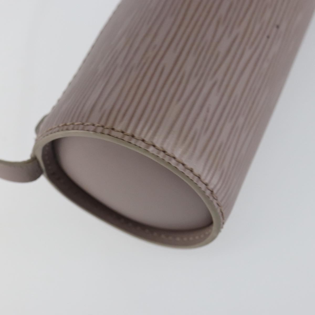 Louis Vuitton Soufflot Pochette Epi Leather, PURPLE, LEATHER, Clutche & pouche