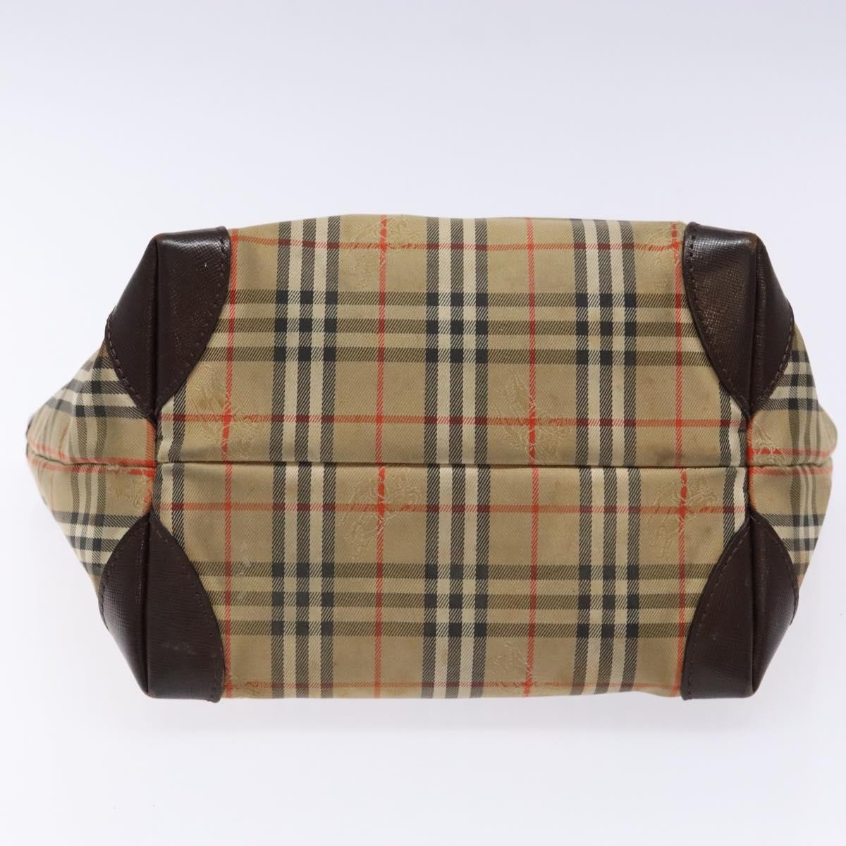 Burberry Nova Check Handbag Nova Check Canvas and leather, BEIGE, CANVAS, Handbag