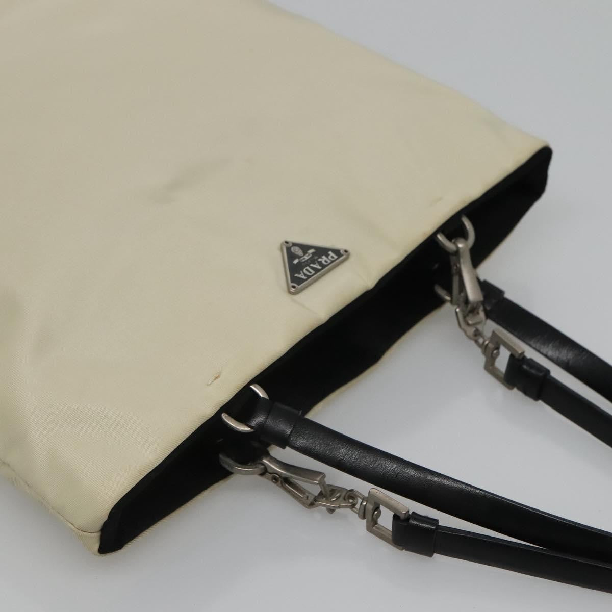 Prada Vintage Handbag Tessuto, ECRU, NYLON, Handbag