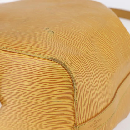Louis Vuitton Petit Noe Handbag Epi Leather, YELLOW, LEATHER, Shoulder bag