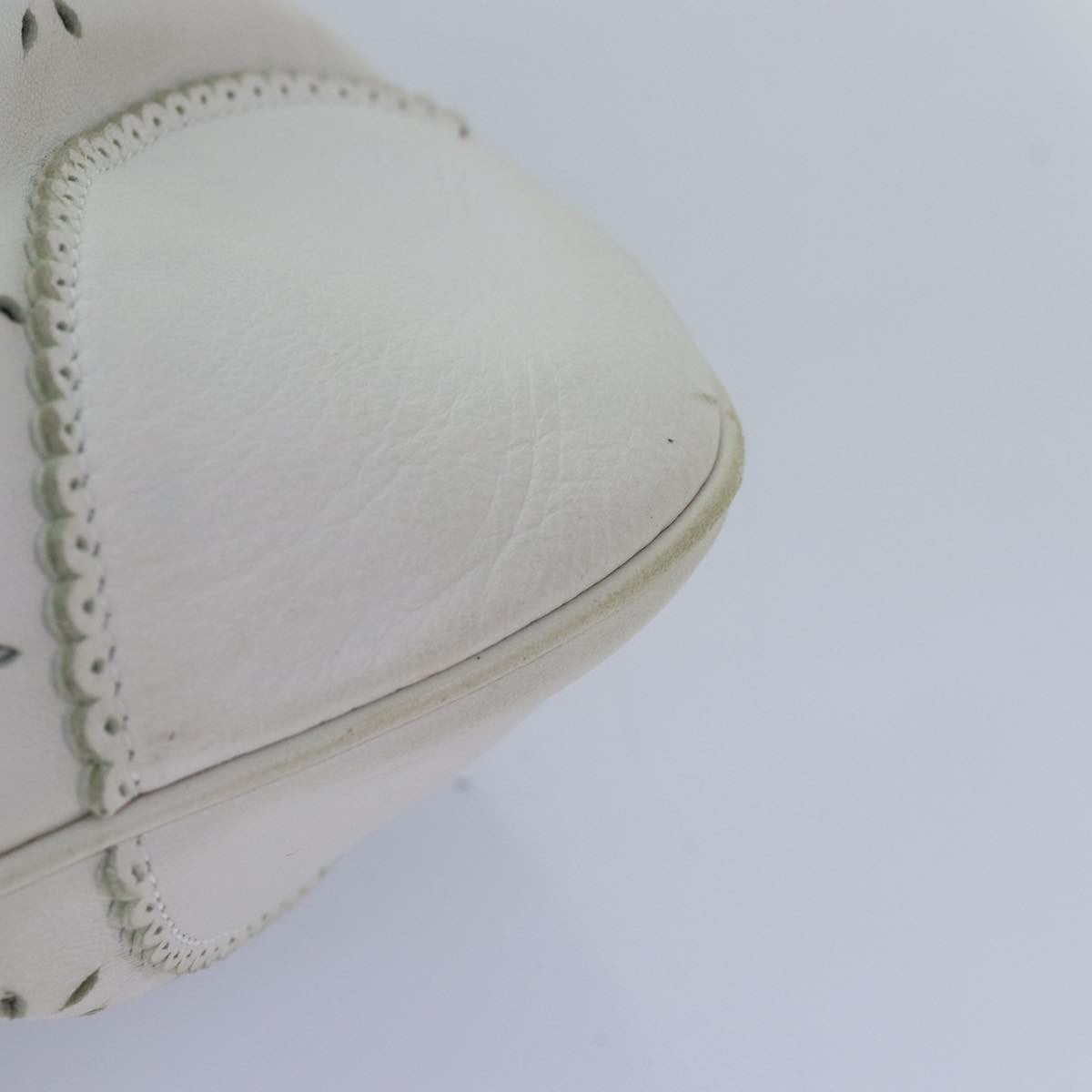 Salvatore Ferragamo Marisa Satchel Leather, WHITE, LEATHER, Handbag