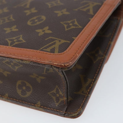 Louis Vuitton Dame Pochette Monogram Canvas, BROWN, CANVAS, Clutche & pouche