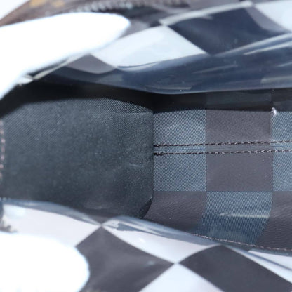 Louis Vuitton Chess Stand Pouch Canvas, BROWN, CANVAS, Clutche & pouche