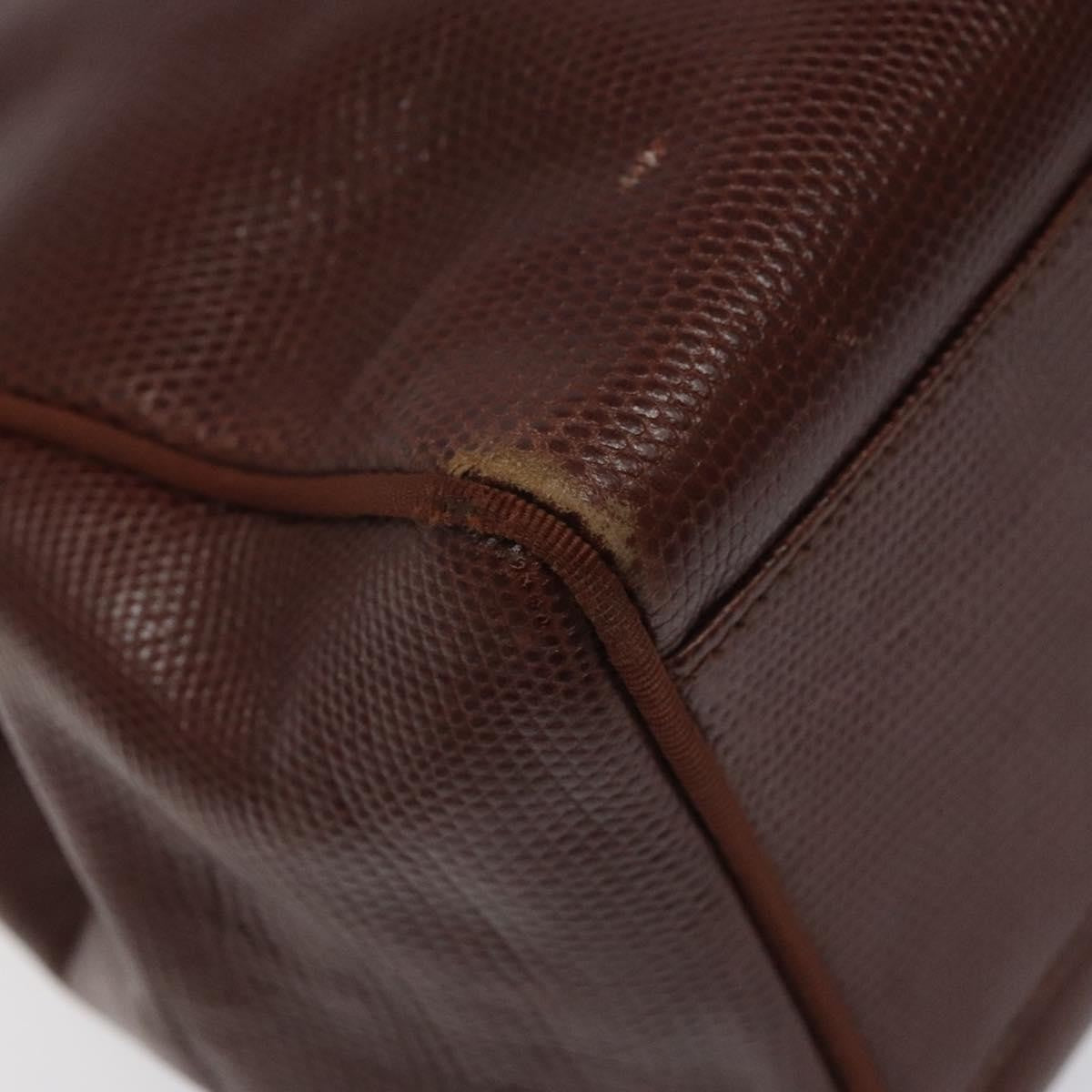 Salvatore Ferragamo Vala tote Leather, BROWN, LEATHER, Tote bag
