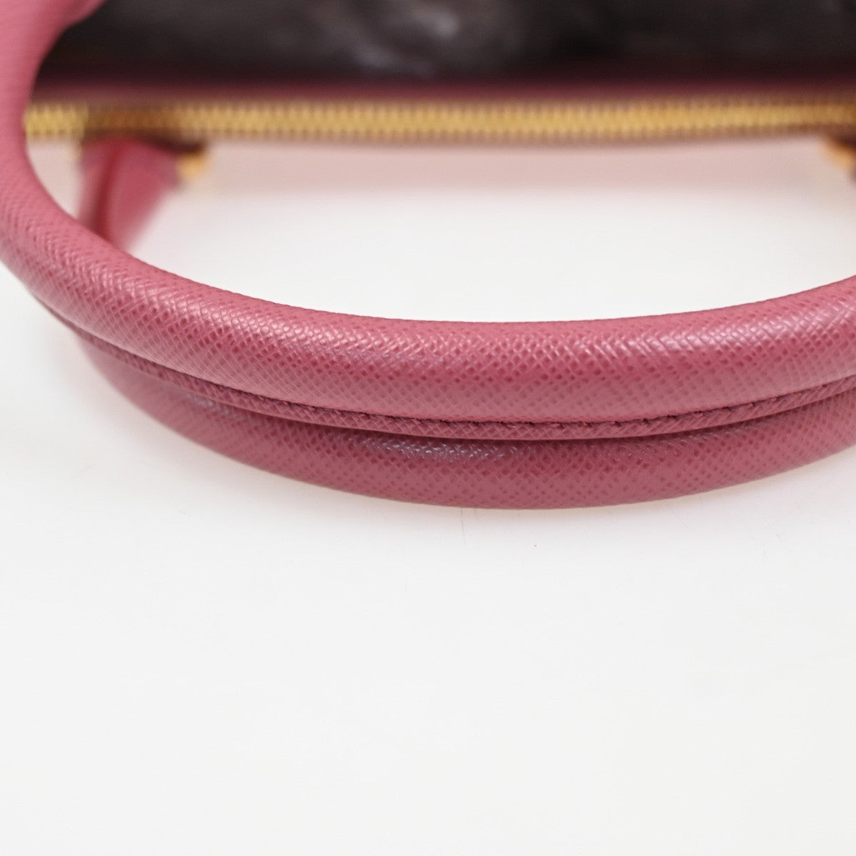 Prada Lux Open Tote Saffiano Leather, Pink, Leather, Tote Bag