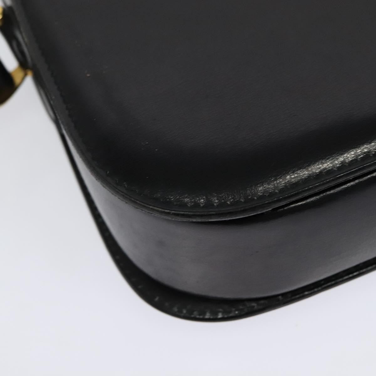 Celine Horse Carriage Shoulder bag Leather, BLACK, LEATHER, Shoulder bag