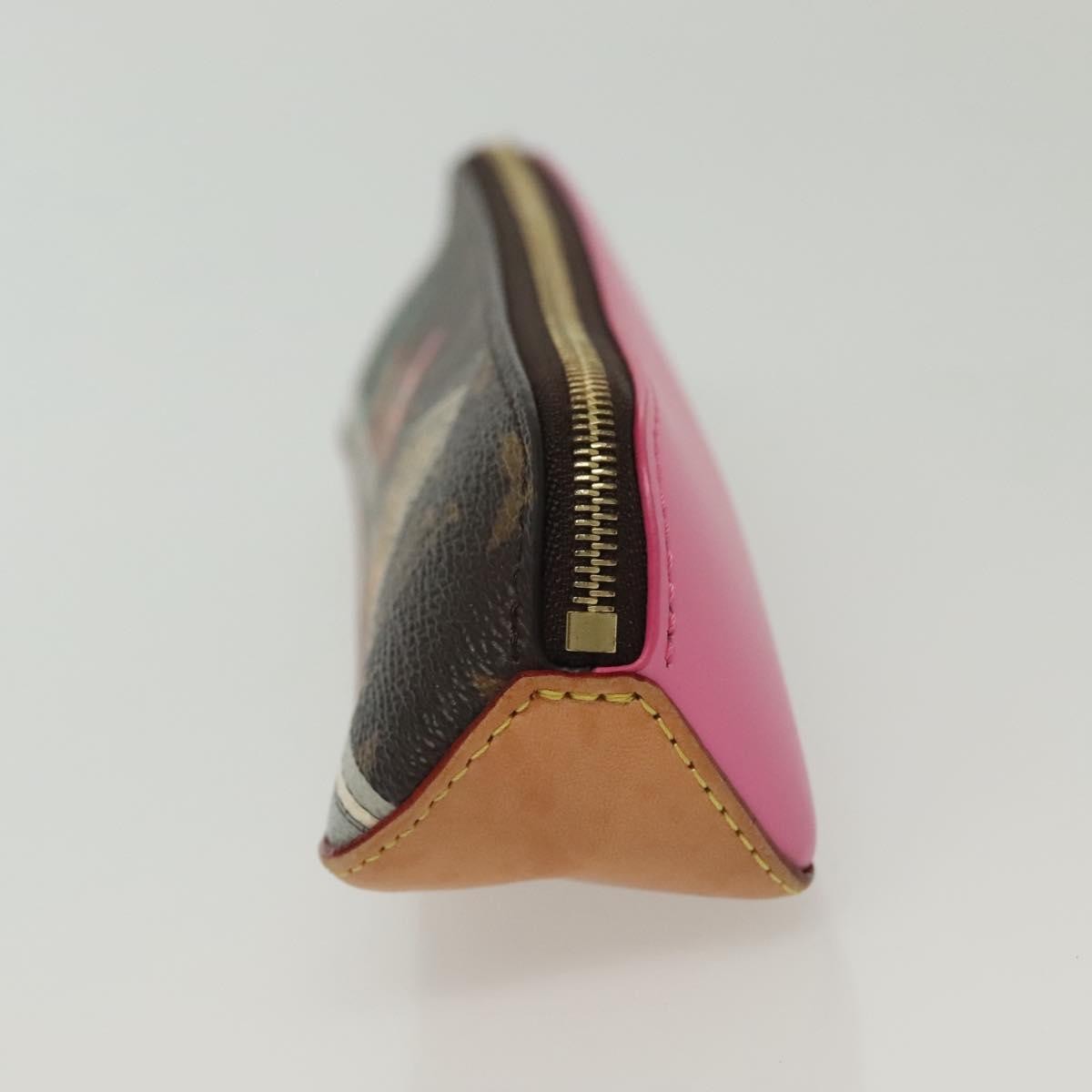 Louis Vuitton Trousse Elizabeth Monogram Vivienne, BROWN, CANVAS, Toiletry Case