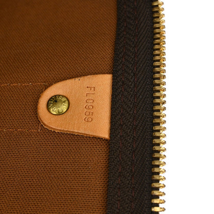 Louis Vuitton Keepall Bag Monogram Canvas, Brown, Canvas, Travel Bag