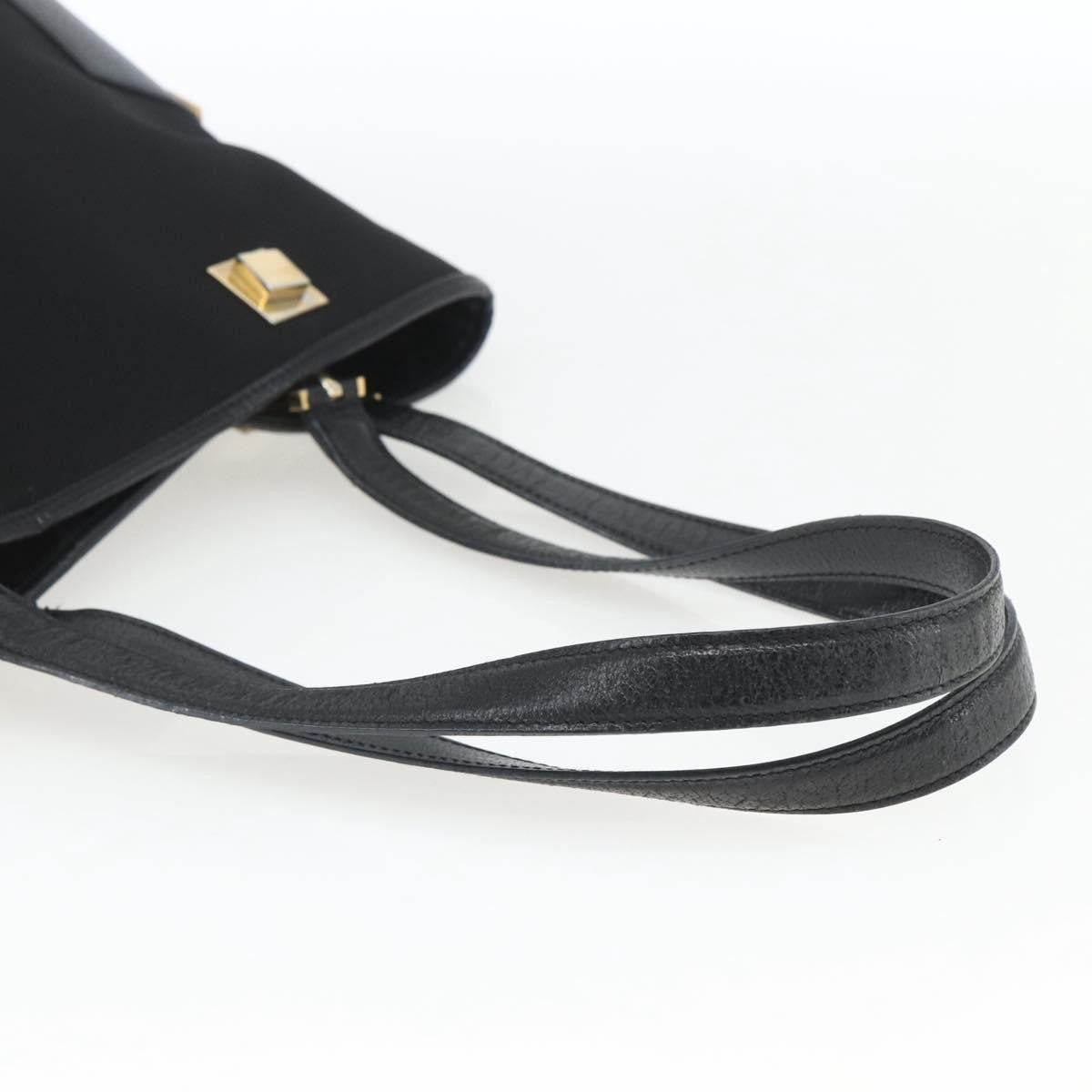 Salvatore Ferragamo Vintage Tote bag Nylon, BLACK, NYLON, Tote bag