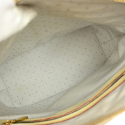 Louis Vuitton Suhali Lockit Handbag Leather, ECRU, LEATHER, Handbag