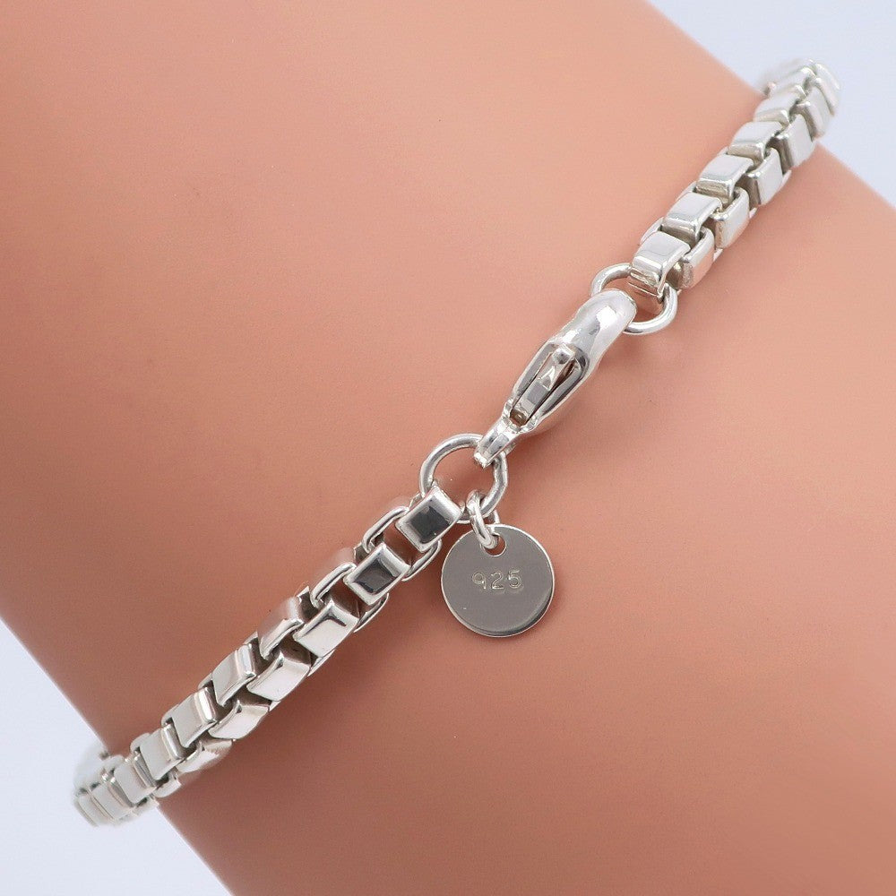 Tiffany & Co. Venetian Link Bracelet Sterling Silver, SILVER, SILVER, Bracelet