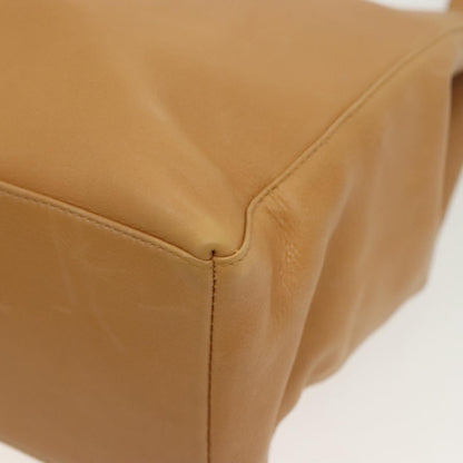 Salvatore Ferragamo Shoulder Bag Leather, BEIGE, LEATHER, Shoulder bag