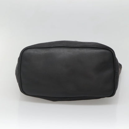 Salvatore Ferragamo Gancini Tote Canvas, BLACK, CANVAS, Tote bag