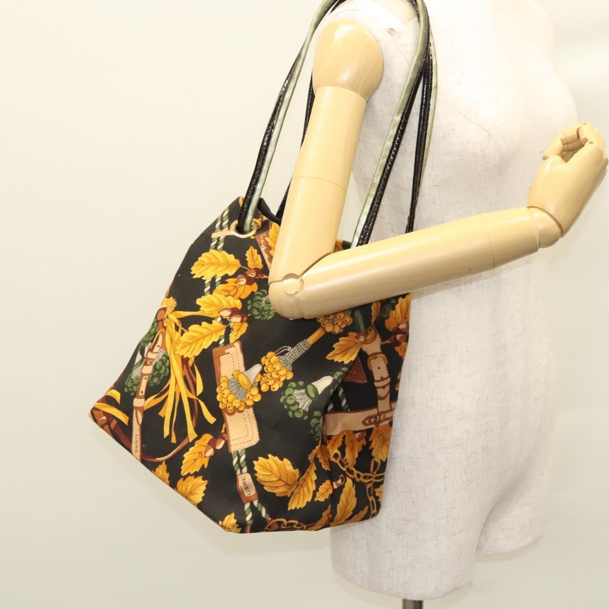 Loewe Vintage Shoulder Bag Canvas, YELLOW, CANVAS, Shoulder bag