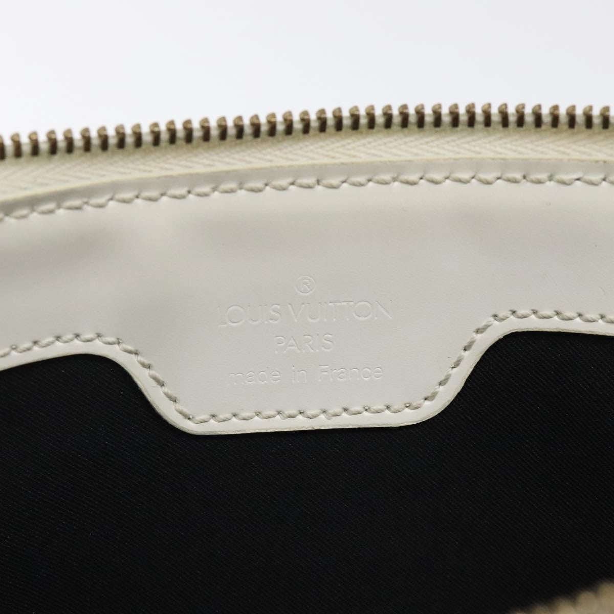 Louis Vuitton Delmonico Pochette Stretch Epi Leather, BEIGE, LEATHER, Clutche & pouche