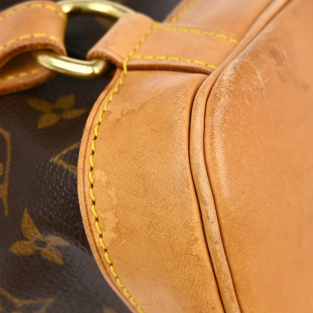 Louis Vuitton Vintage Montsouris Backpack Monogram Canvas, Brown, Canvas, Backpack
