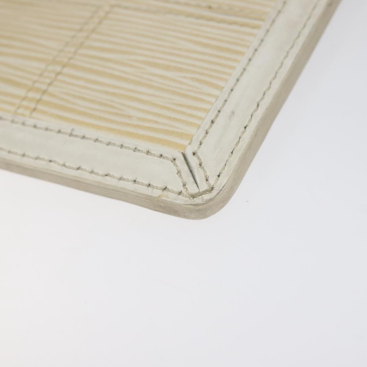 Louis Vuitton Delmonico Pochette Stretch Epi Leather, Beige, Leather, Clutch