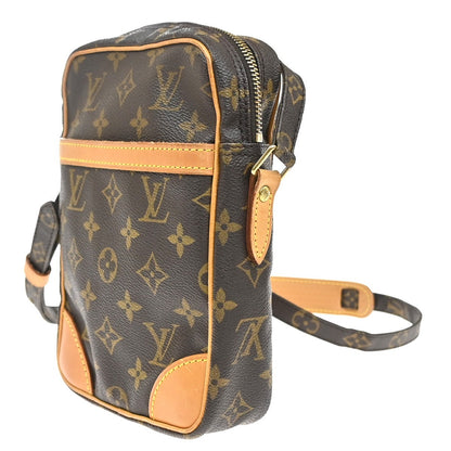 Louis Vuitton Danube Handbag Monogram Canvas, Brown, Canvas, Shoulder Bag