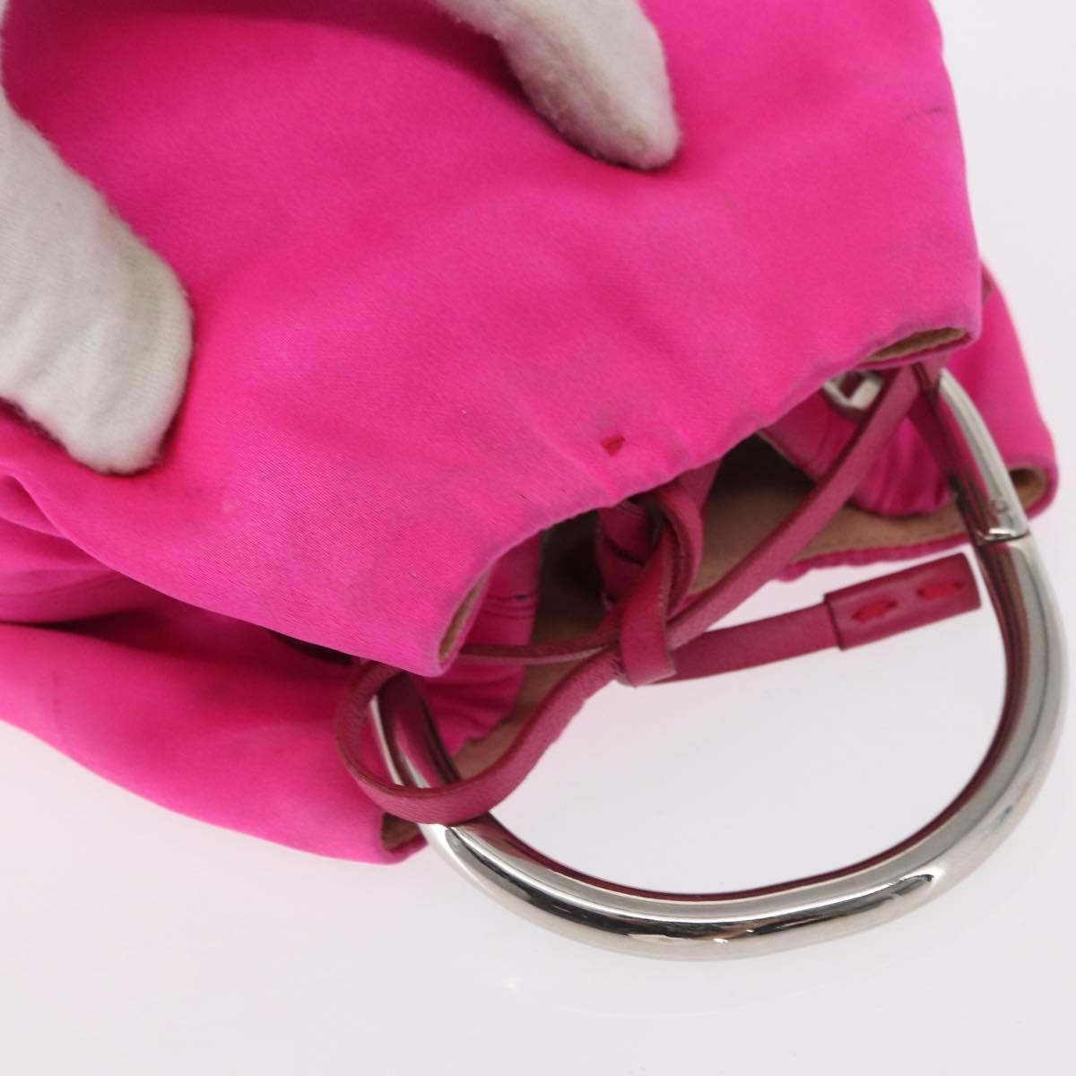 Prada Vintage Handbag Satin, PINK, SILK, Handbag