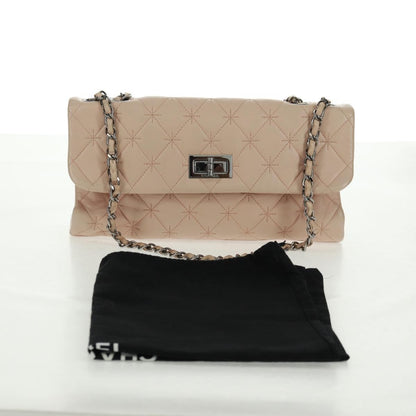Chanel 2.55 Shoulder bag Leather, PINK, LEATHER, Shoulder bag
