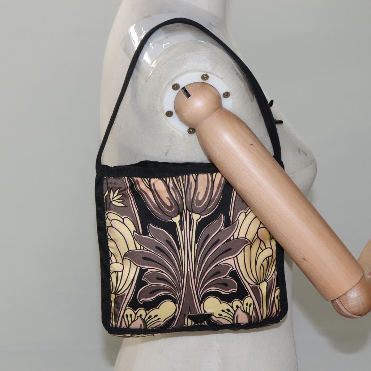 Prada Vintage Handbag Tessuto, BLACK, NYLON, Handbag