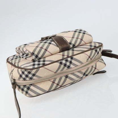 Burberry Nova Check Blue Label Nylon, BEIGE, NYLON, Shoulder bag