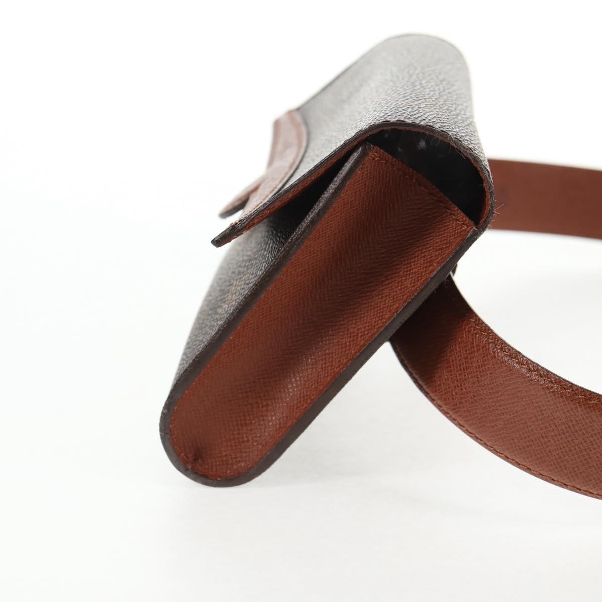 Louis Vuitton Pochette Arche Waist Bag Monogram Canvas, BROWN, CANVAS, Crossbody bag