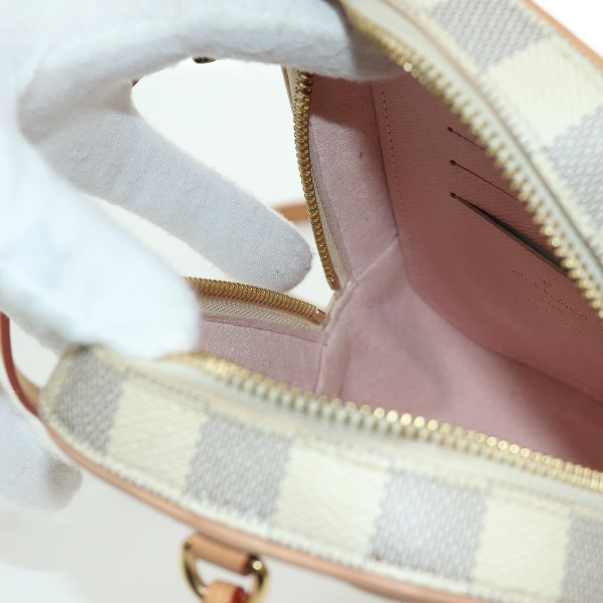 Louis Vuitton NeoKapi Handag Damier, BEIGE, CANVAS, Clutche & pouche